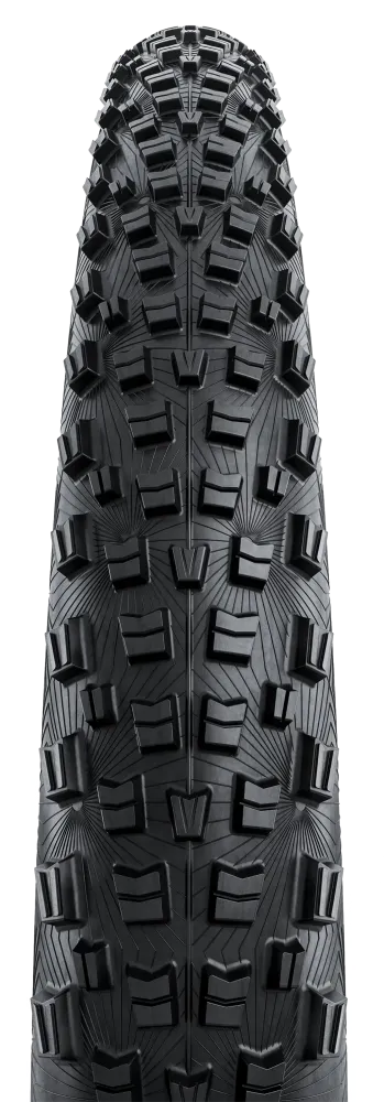 Continental Trinotal Trail Grip Vouwband 28" Vouwband zwart / transparante huid