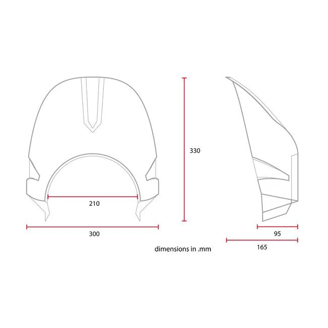 C-Racer Universeel Café Racer Masker Nr. 3