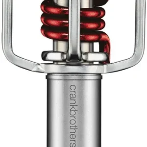 Crankbrothers Eggbeater 1 Pedalen zilver/rood