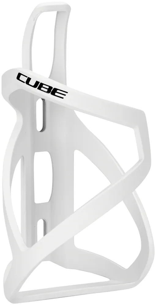 CUBE bidonhouder HPP Sidecage mat wit´n´glossy zwart