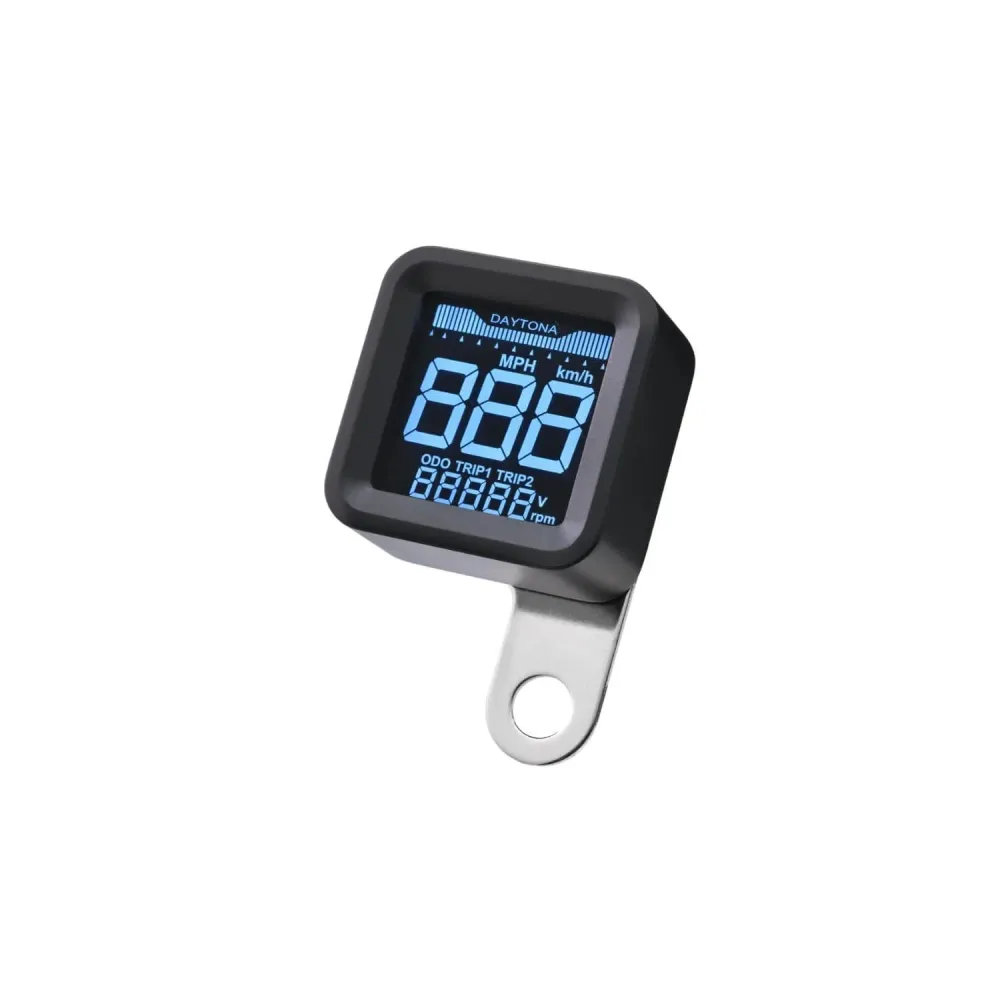 Daytona Kubus Digitale Motorfiets Snelheidsmeter / Toerenteller