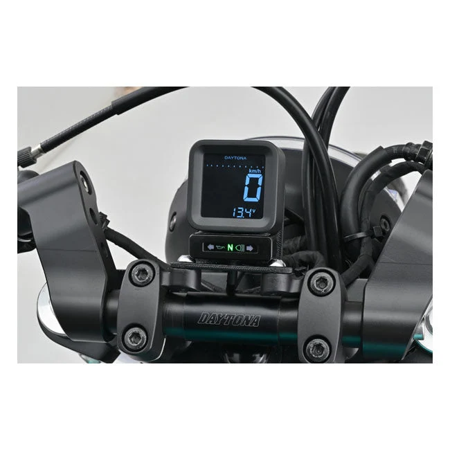 Daytona Kubus Digitale Motorfiets Snelheidsmeter / Toerenteller