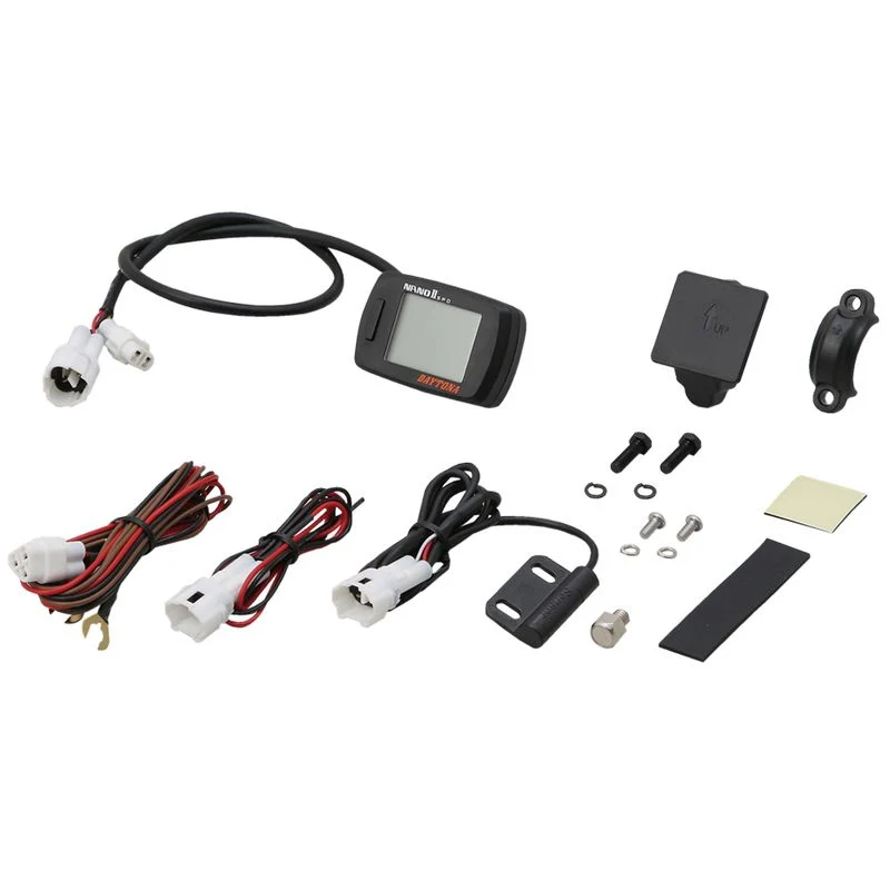 Daytona Nano II Mini Snelheidsmeter Motorfiets