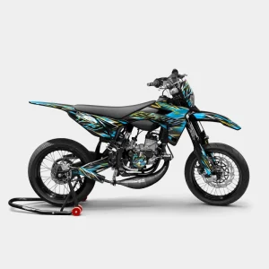 ECLAT - Decoratieset SHERCO 50cc - Blauw