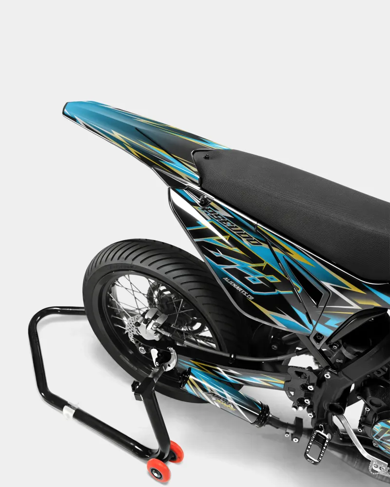 ECLAT - Decoratieset SHERCO 50cc - Blauw