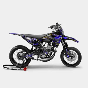 ECLAT - Decoratieset SHERCO 50cc - Donkerblauw