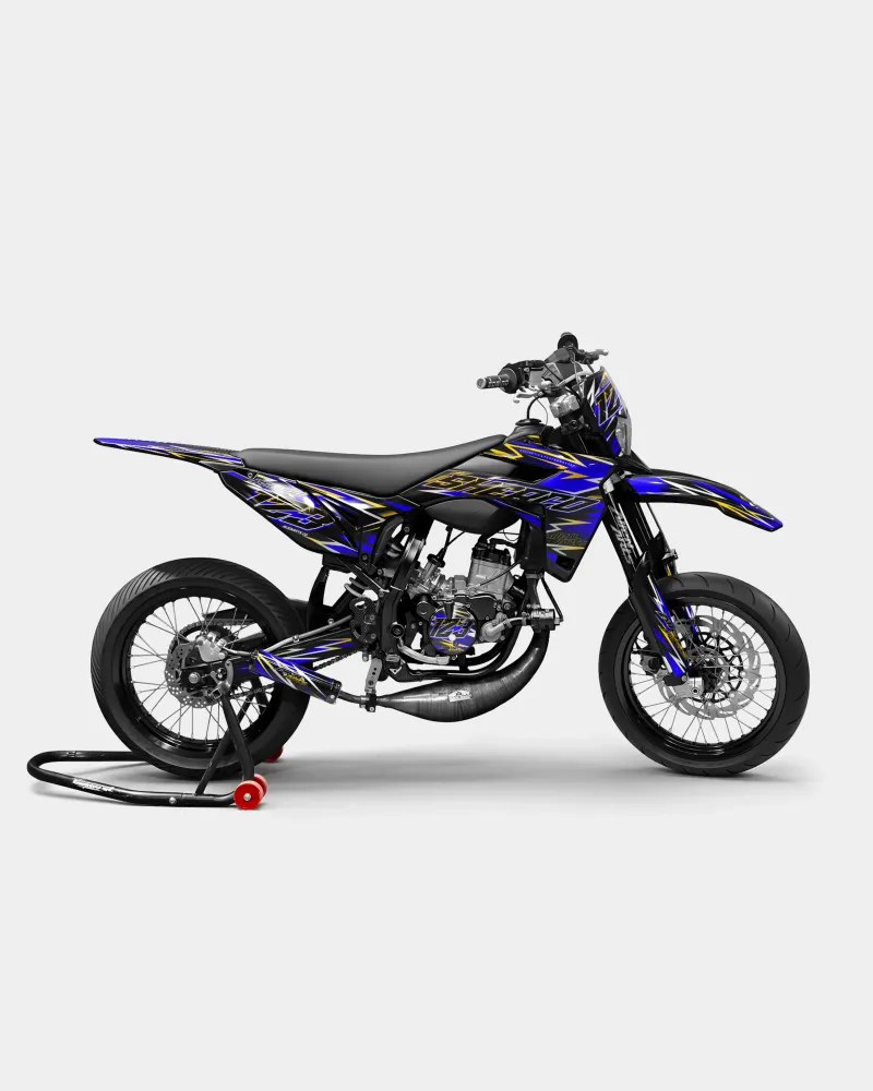 ECLAT - Decoratieset SHERCO 50cc - Donkerblauw