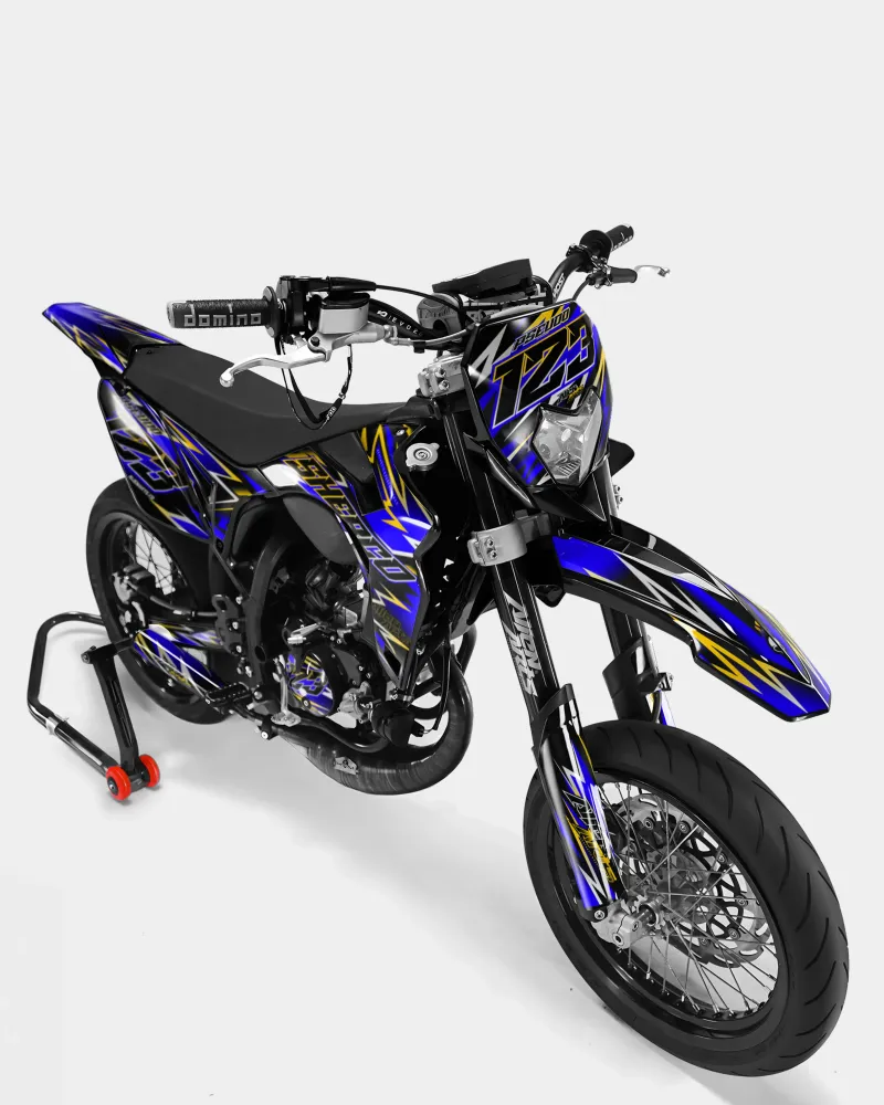 ECLAT - Decoratieset SHERCO 50cc - Donkerblauw