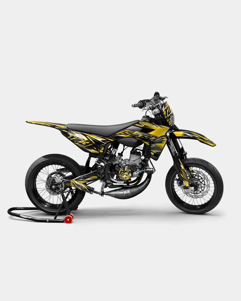 ECLAT - Decoratieset SHERCO 50cc - Donkergeel