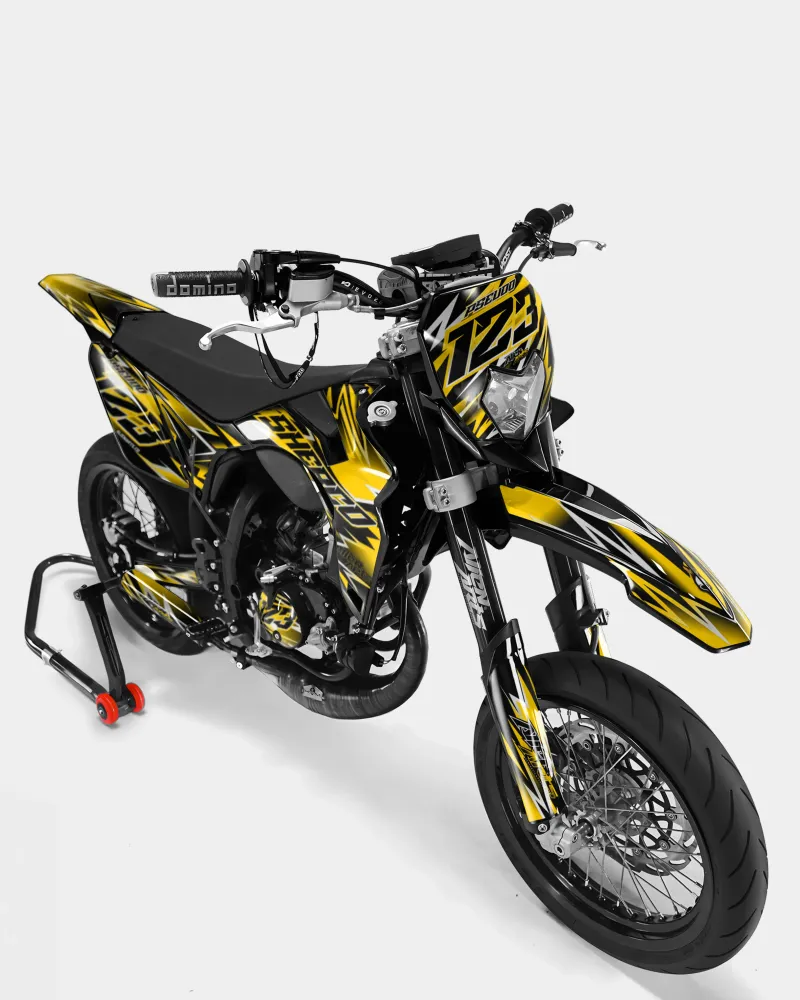 ECLAT - Decoratieset SHERCO 50cc - Donkergeel