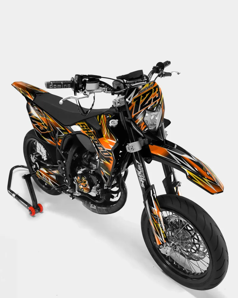 ECLAT - Decoratieset SHERCO 50cc - Oranje