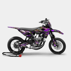 ECLAT - Decoratieset SHERCO 50cc - Paars