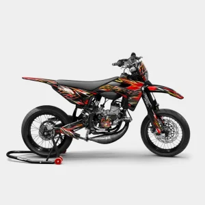 ECLAT - Decoratieset SHERCO 50cc - Rood