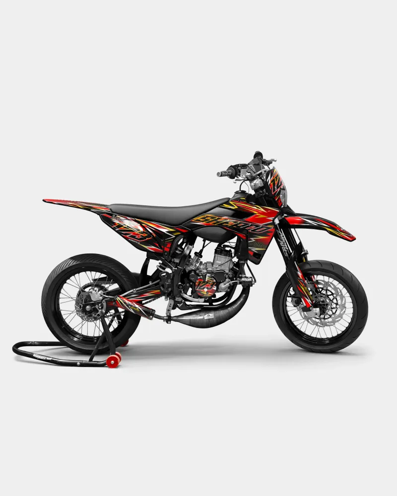ECLAT - Decoratieset SHERCO 50cc - Rood