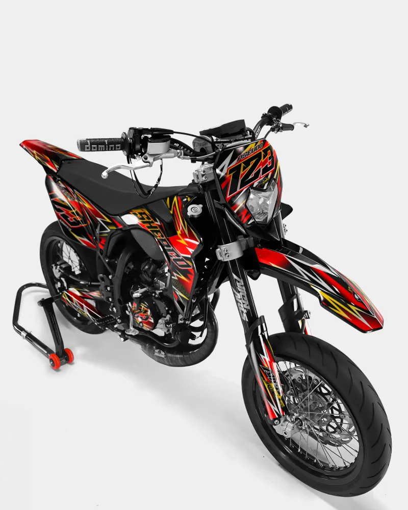 ECLAT - Decoratieset SHERCO 50cc - Rood
