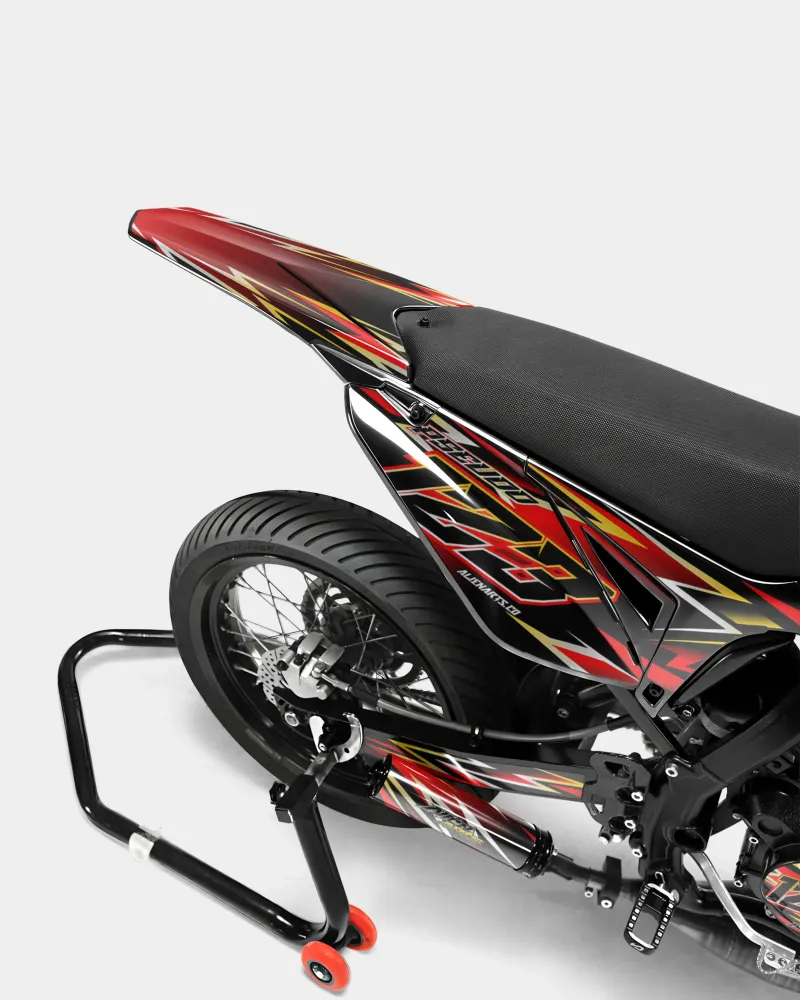 ECLAT - Decoratieset SHERCO 50cc - Rood