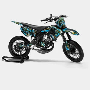 ECLAT - Decoratieset YAMAHA DT 50cc - Blauw