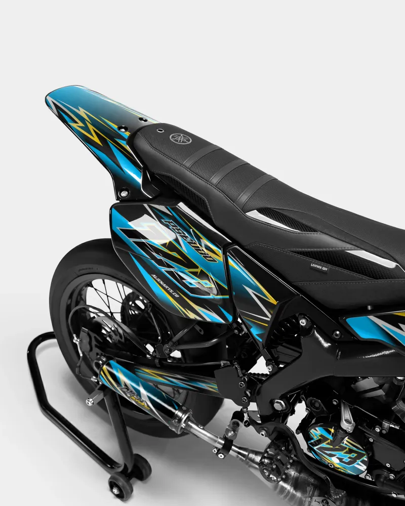 ECLAT - Decoratieset YAMAHA DT 50cc - Blauw
