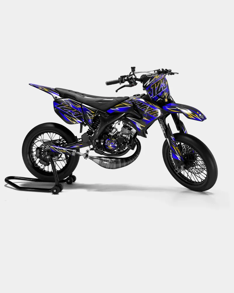 ECLAT - Decoratieset YAMAHA DT 50cc - Donkerblauw