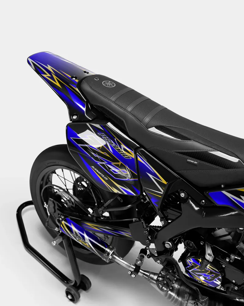 ECLAT - Decoratieset YAMAHA DT 50cc - Donkerblauw