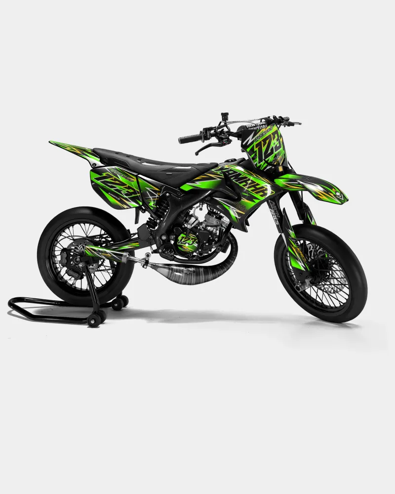 ECLAT - Decoratieset YAMAHA DT 50cc - Groen