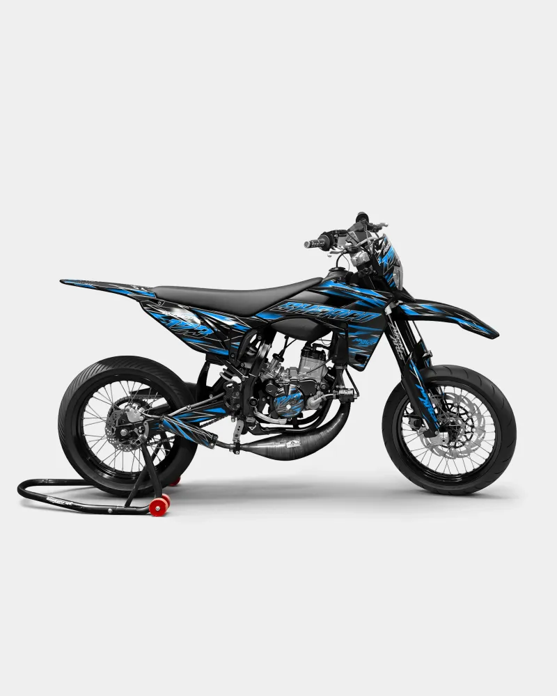 ELARA - Decoratieset SHERCO 50cc - Blauw