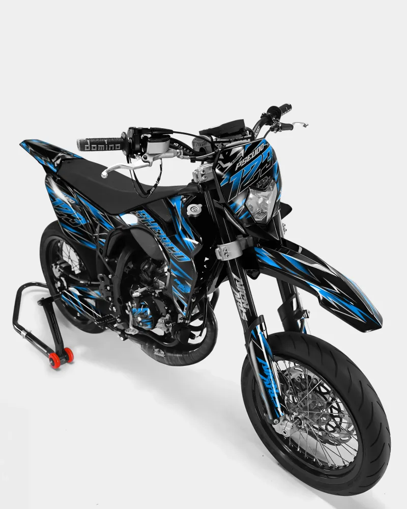ELARA - Decoratieset SHERCO 50cc - Blauw