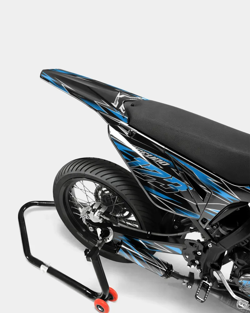 ELARA - Decoratieset SHERCO 50cc - Blauw