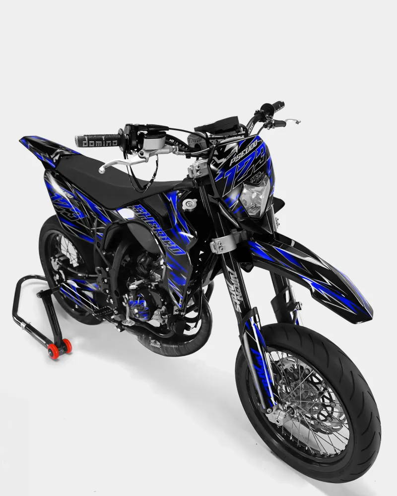 ELARA - Decoratieset SHERCO 50cc - Donkerblauw
