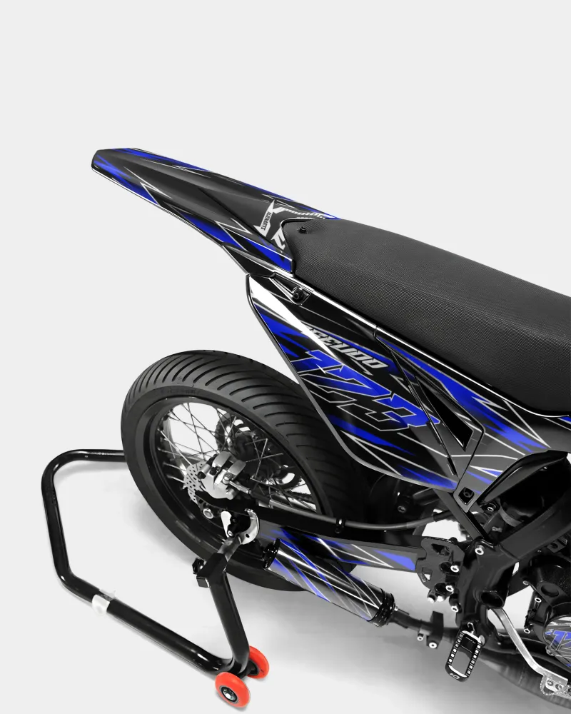 ELARA - Decoratieset SHERCO 50cc - Donkerblauw