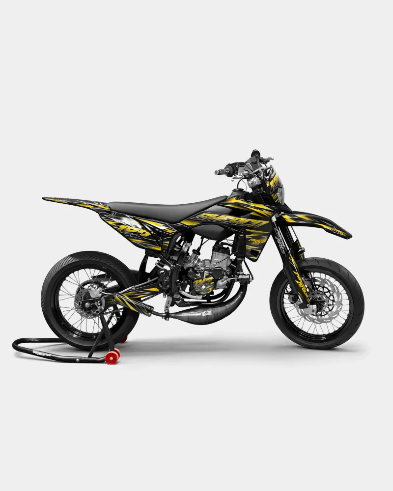 ELARA - Decoratieset SHERCO 50cc - Donkergeel