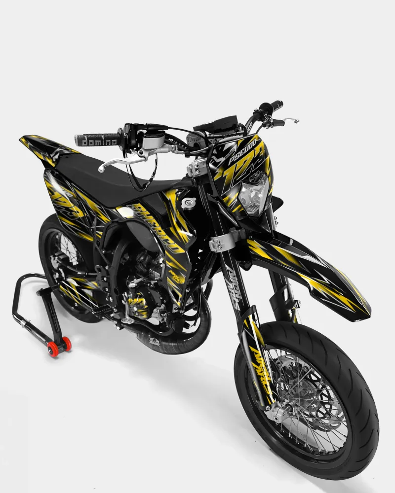 ELARA - Decoratieset SHERCO 50cc - Donkergeel