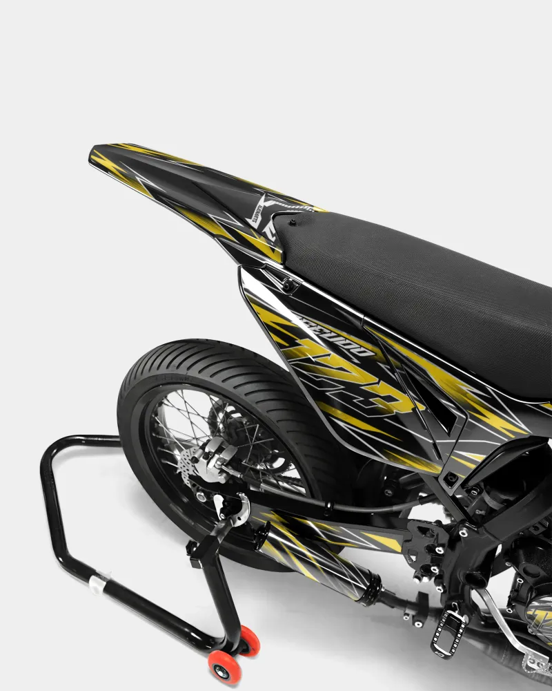 ELARA - Decoratieset SHERCO 50cc - Donkergeel