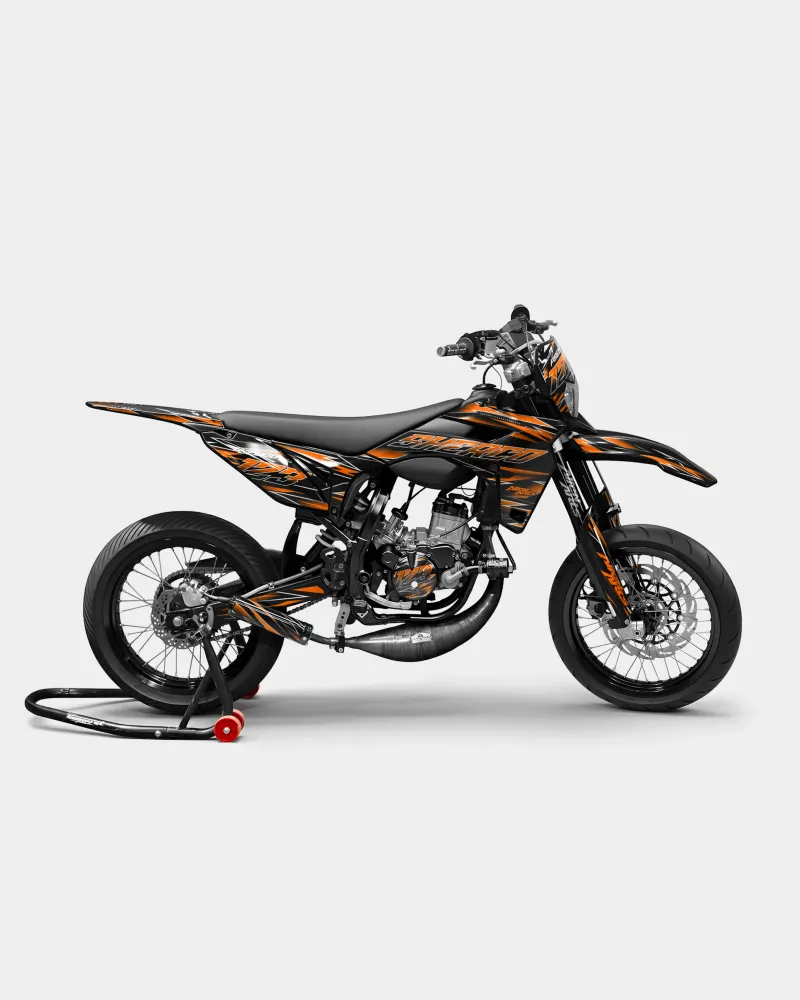 ELARA - Decoratieset SHERCO 50cc - Oranje