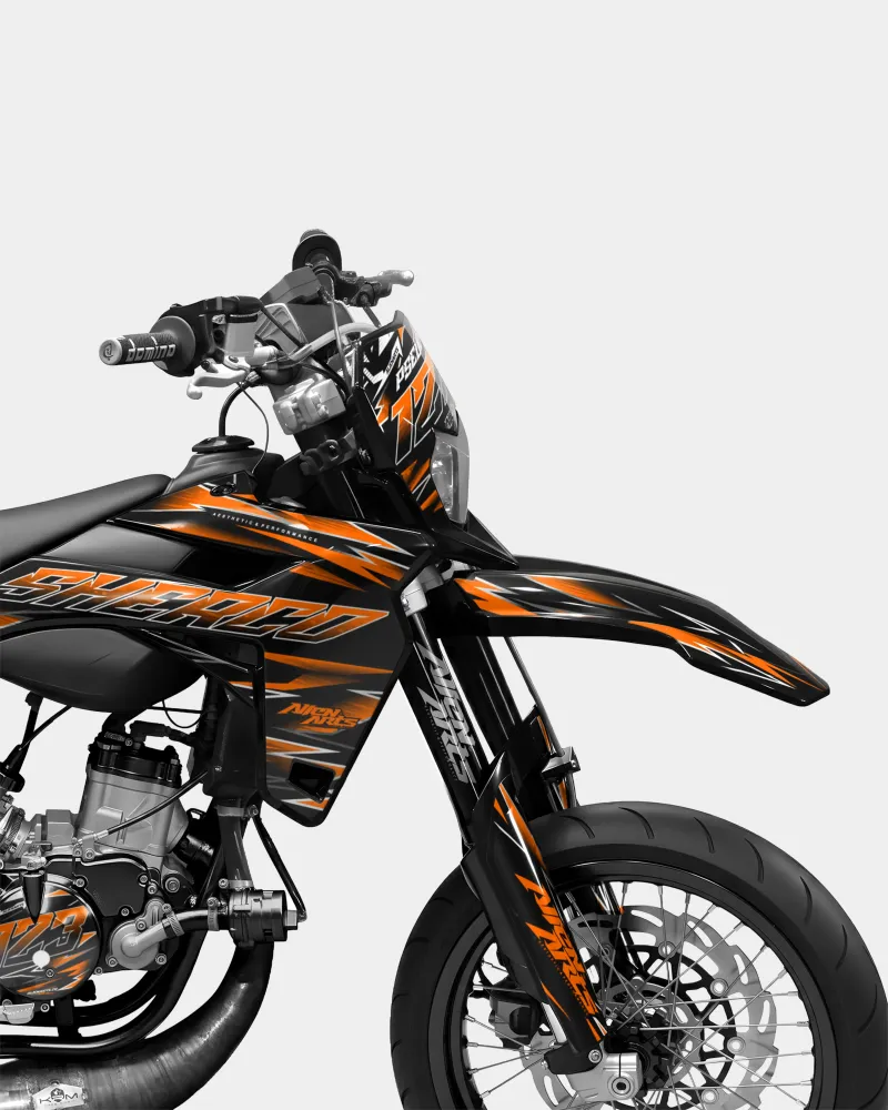 ELARA - Decoratieset SHERCO 50cc - Oranje