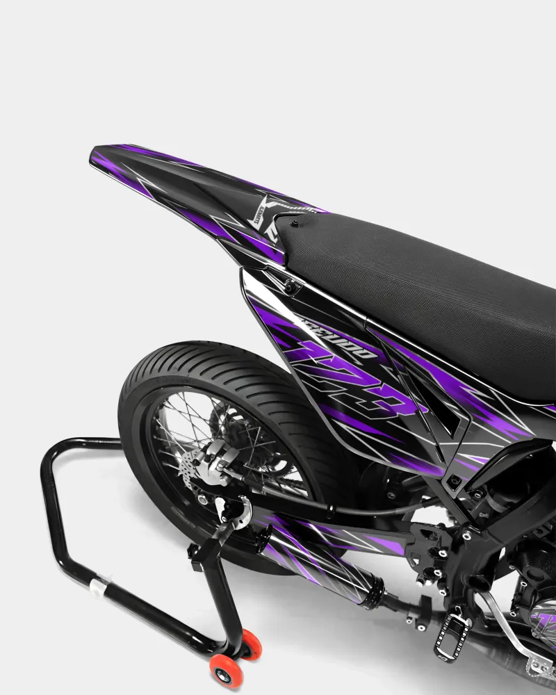 ELARA - Decoratieset SHERCO 50cc - Paars