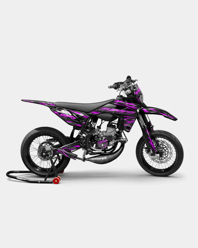 ELARA - Decoratieset SHERCO 50cc - Roze