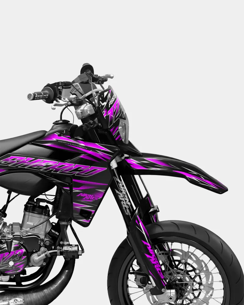 ELARA - Decoratieset SHERCO 50cc - Roze
