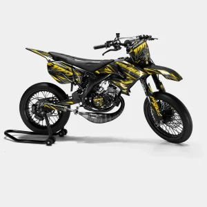 ELARA - Decoratieset YAMAHA DT 50cc - Donkergeel