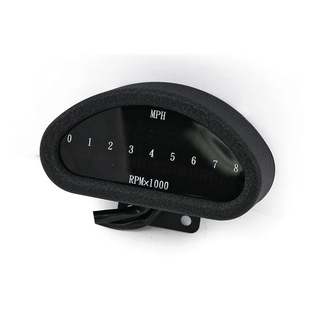 Elektronische snelheidsmeter MC CNC Aluminium Zwart