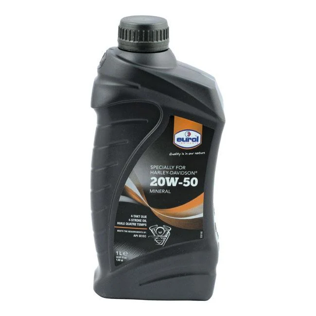 Eurol Motorolie Mineraal Harley 20W-50 1L
