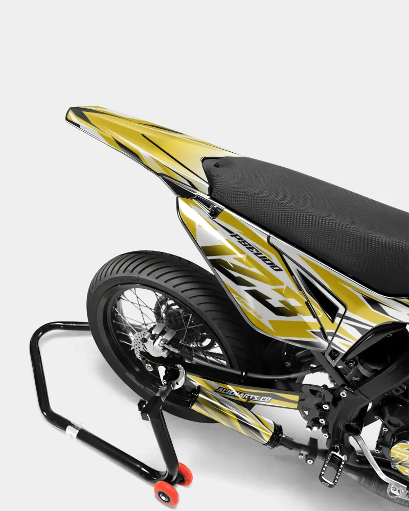 FABLE - Decoratieset SHERCO 50cc - Donkergeel