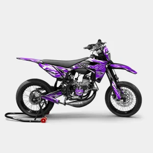 FABLE - Decoratieset SHERCO 50cc - Paars
