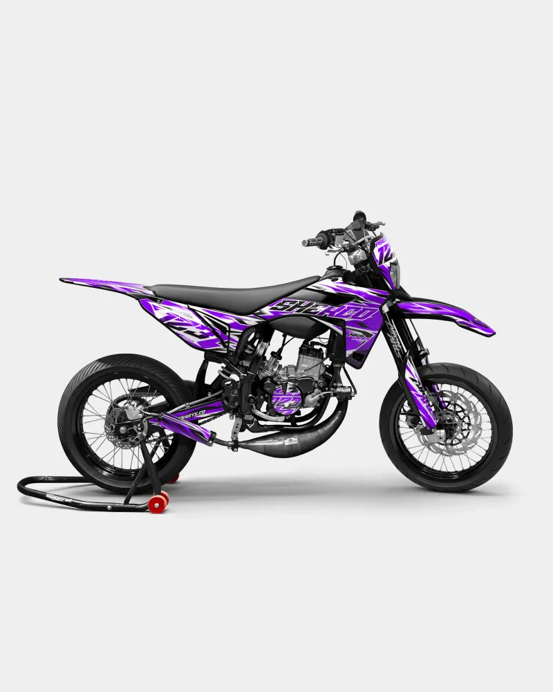 FABLE - Decoratieset SHERCO 50cc - Paars