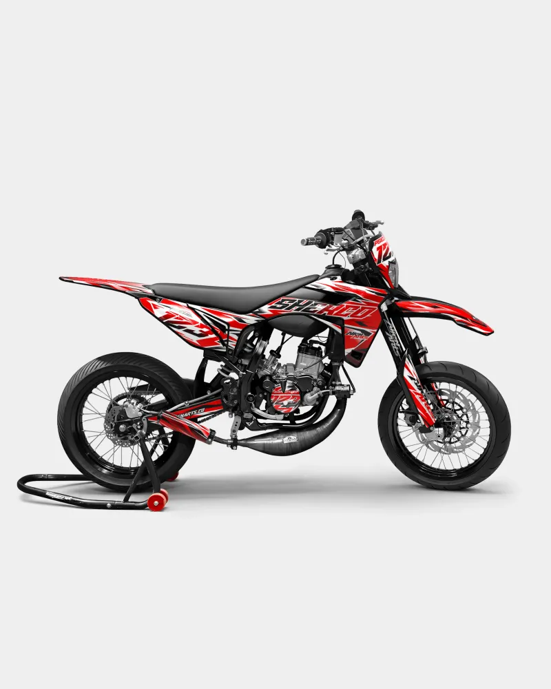 FABLE - Decoratieset SHERCO 50cc - Rood