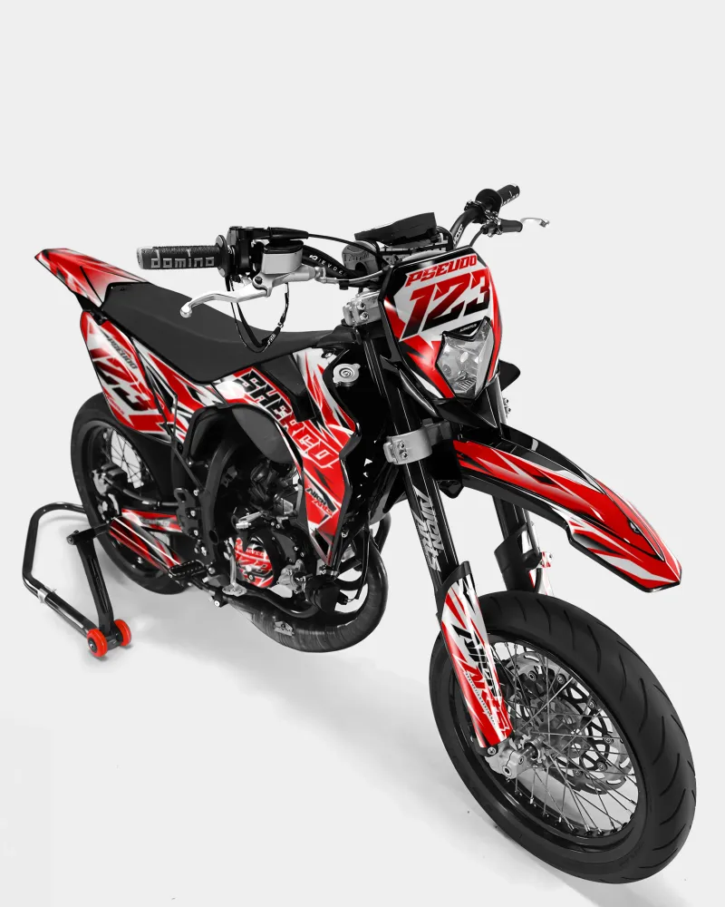 FABLE - Decoratieset SHERCO 50cc - Rood