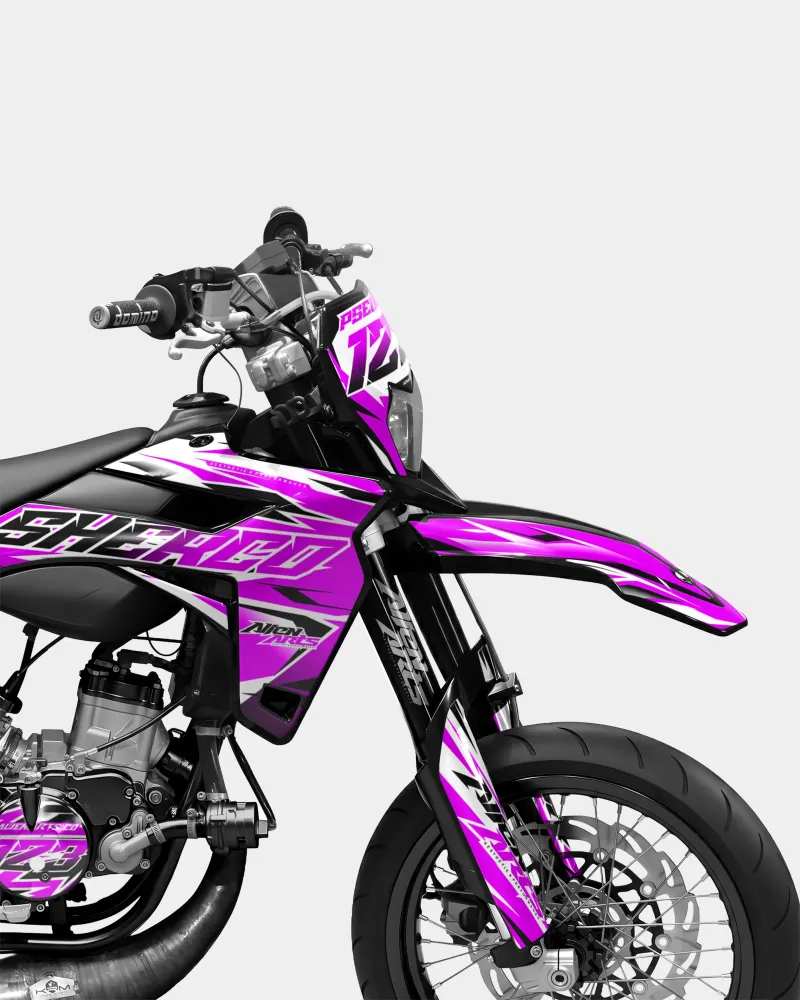 FABLE - Decoratieset SHERCO 50cc - Roze