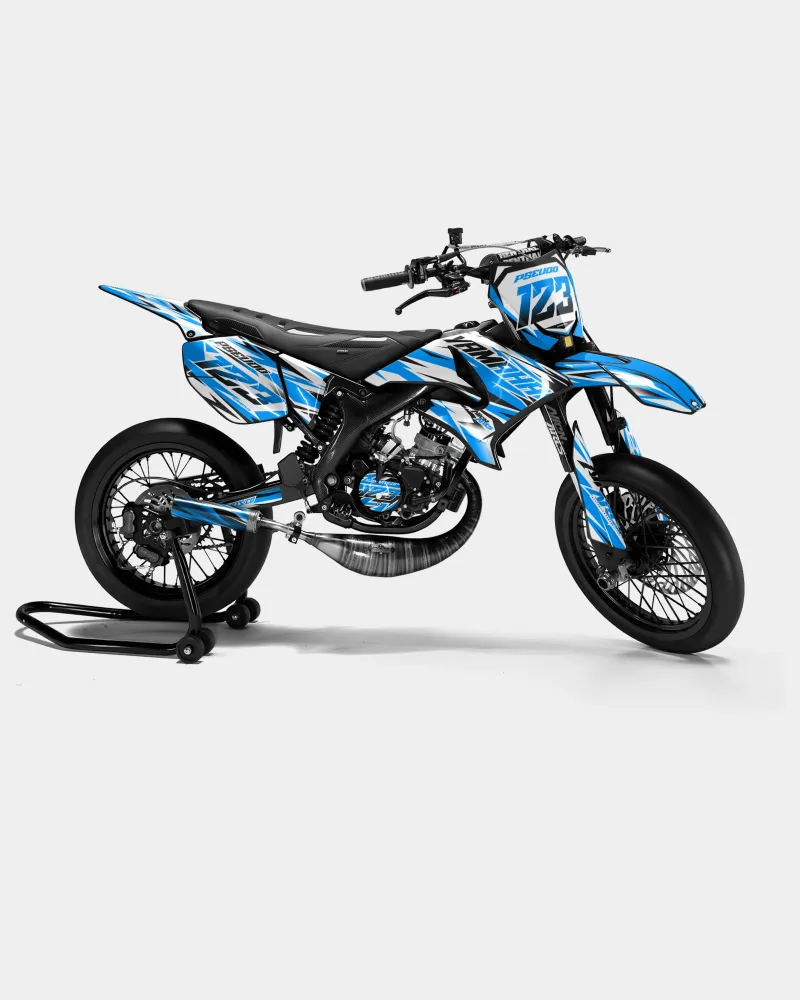 FABLE - Decoratieset YAMAHA DT 50cc - Blauw