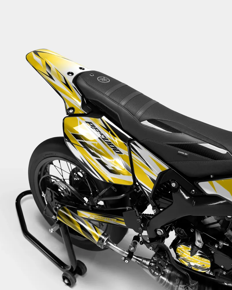 FABLE - Decoratieset YAMAHA DT 50cc - Donkergeel