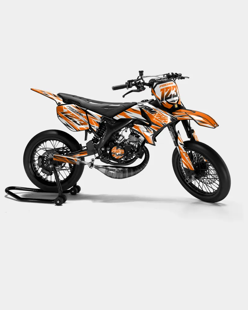 FABLE - Decoratieset YAMAHA DT 50cc - Oranje